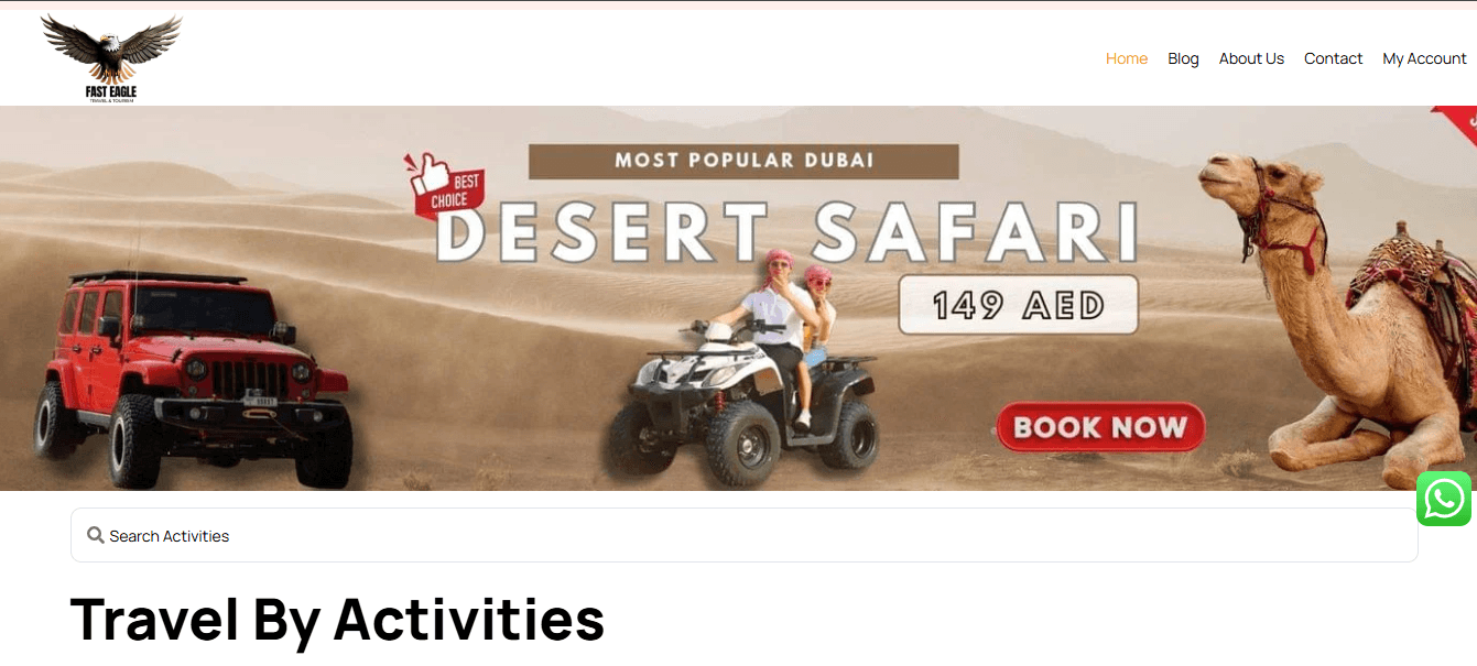 SEO for Fast Eagle Travels