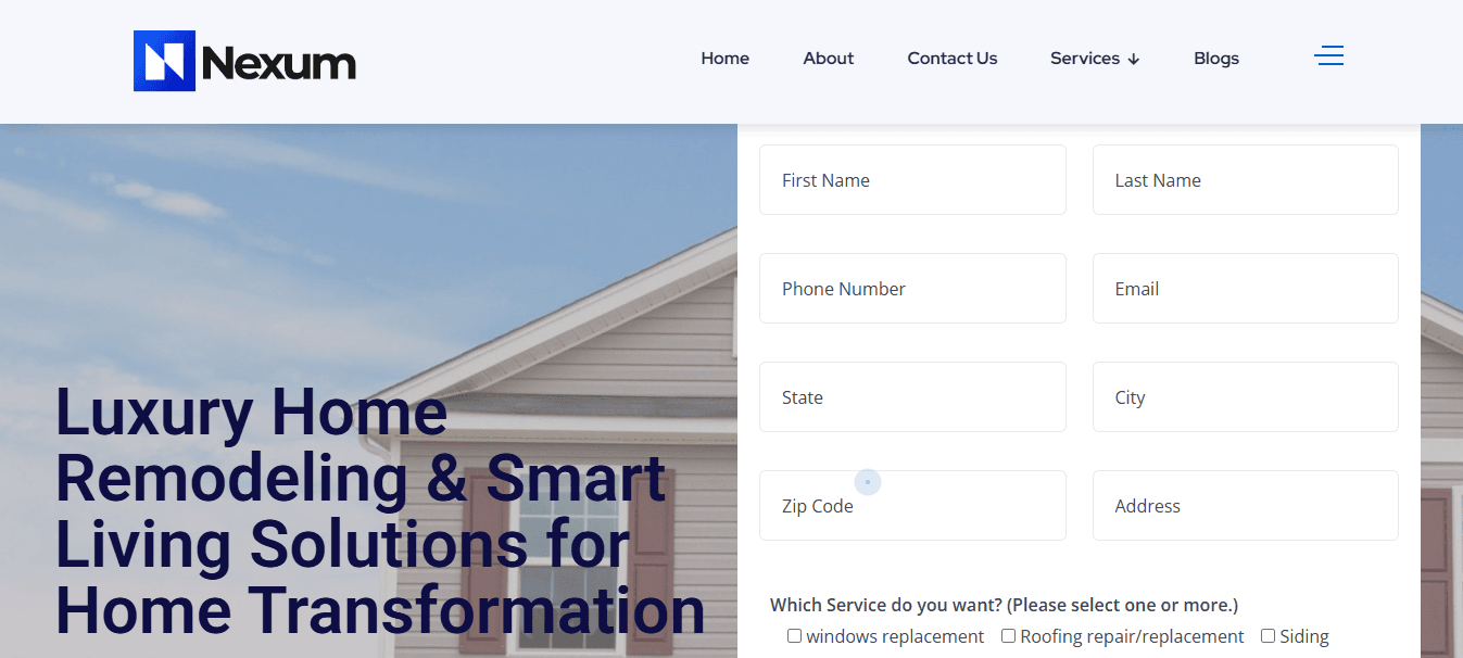 SEO for Nexum Home Pros